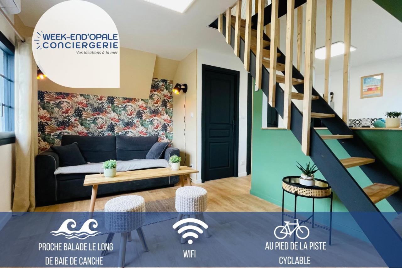 Appartement La Cabane De La Baie. Etaples Exterior photo